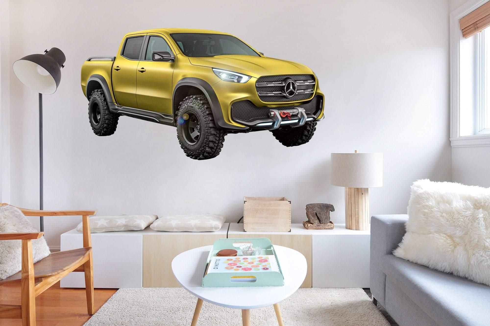 2017 Mercedes Concept X Class Adventurer Pickup Wall Decal Sticker