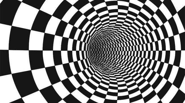 3D Vortex Wall illusion Peel and Stick wallpaper