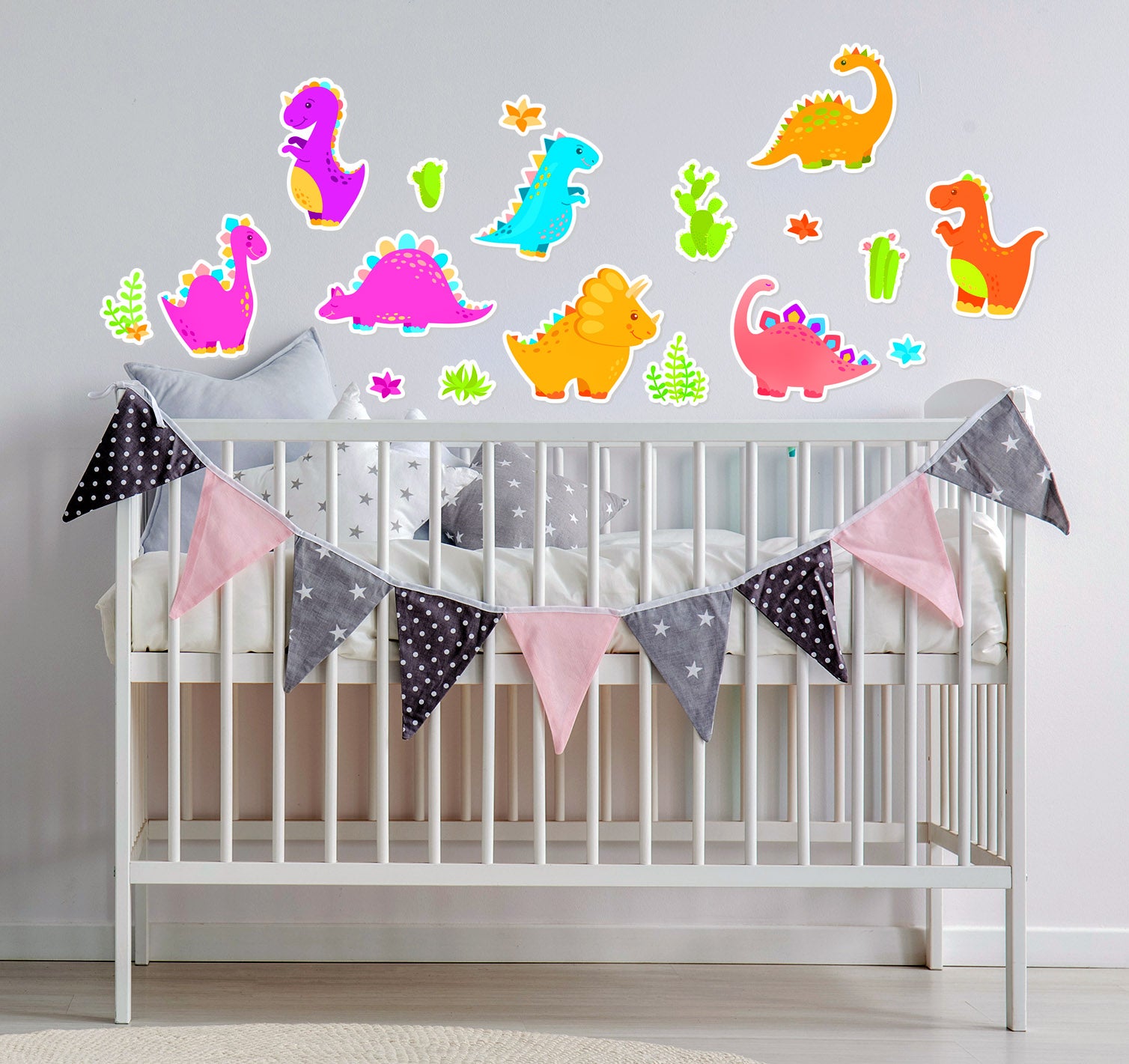 Dinosaur Sticker Sticker Packs, Wall Decal Sticker, Removable with NO wall Damage!