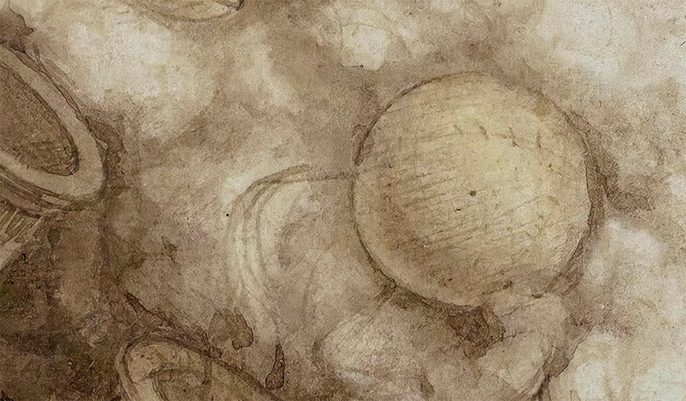 Leonardo da Vinci Explosive Artillery Sketch: Digital Download