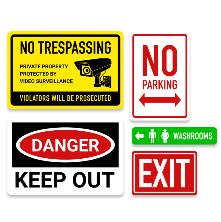 3mm Aluminum Composite Sign Custom Full Color