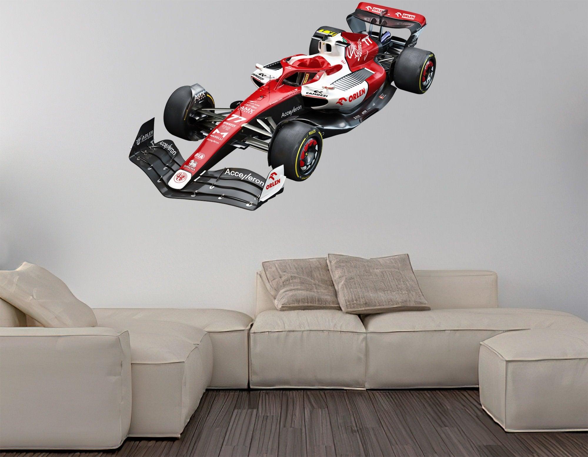 Formula 1, F1, Alfa Romeo C42 2022 Removable Wall Decal Sticker 024
