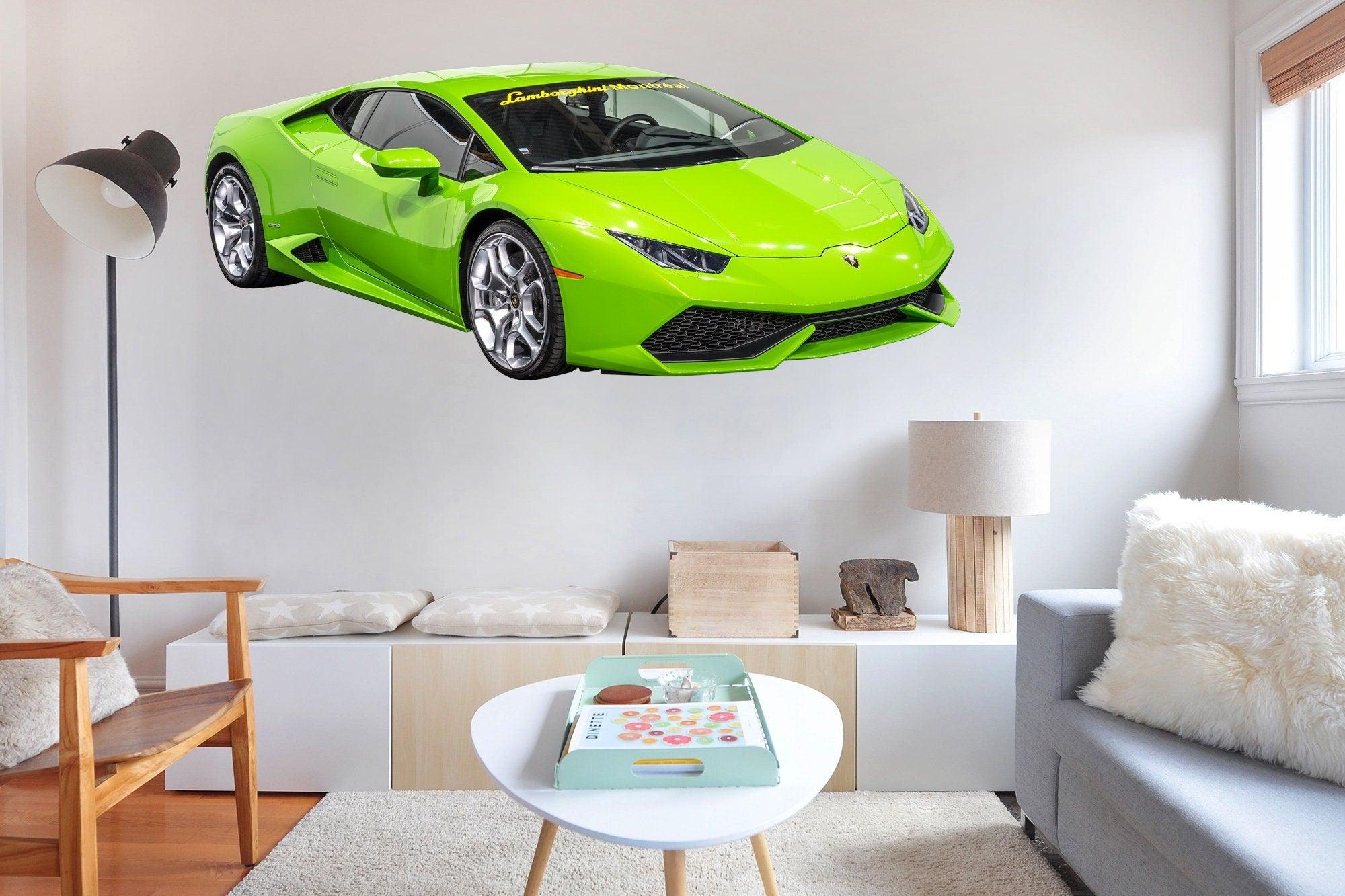 Huracán LP 640-4 Performante Green, Wall Decal Sticker