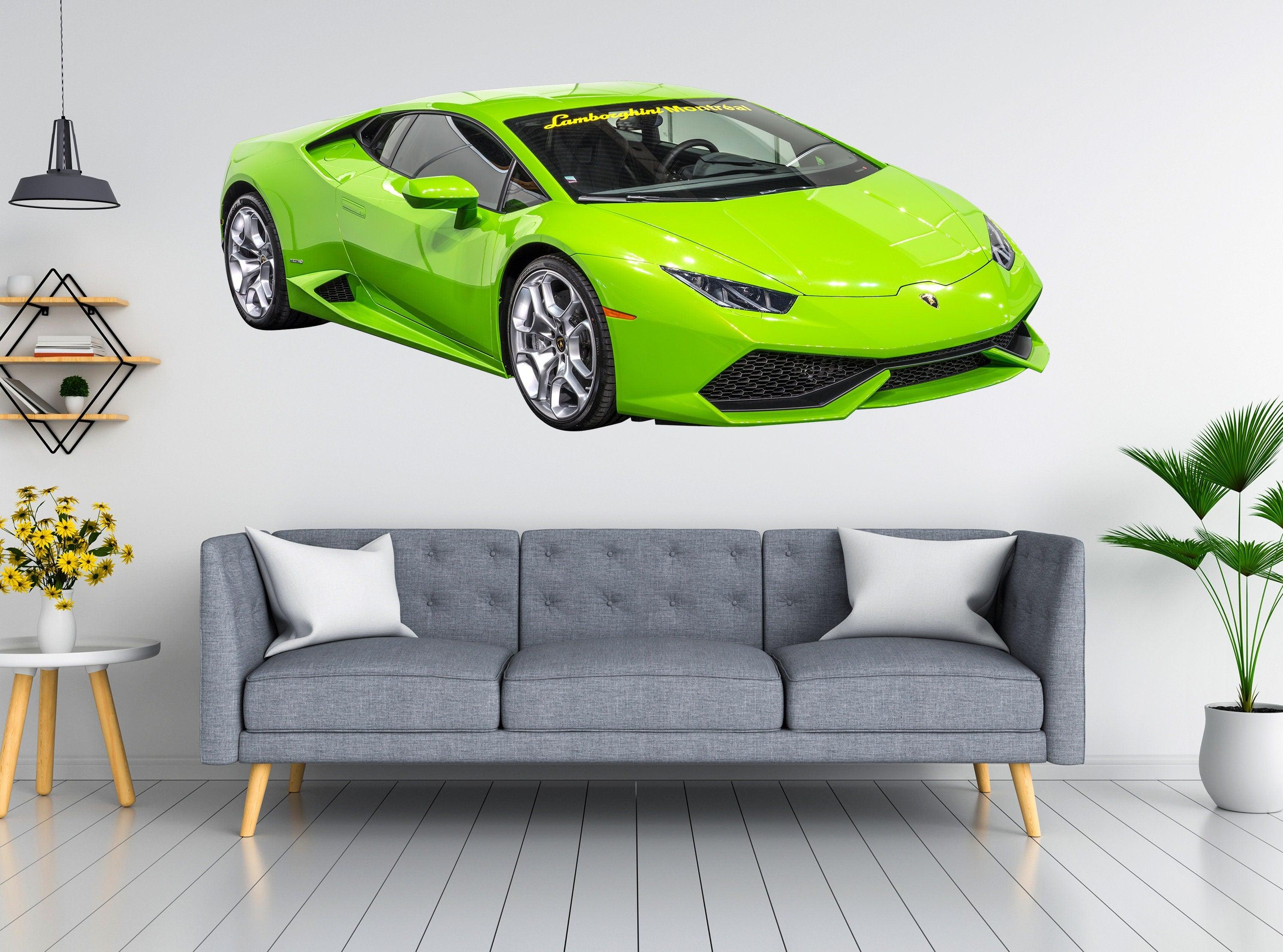 Huracán LP 640-4 Performante Green, Wall Decal Sticker