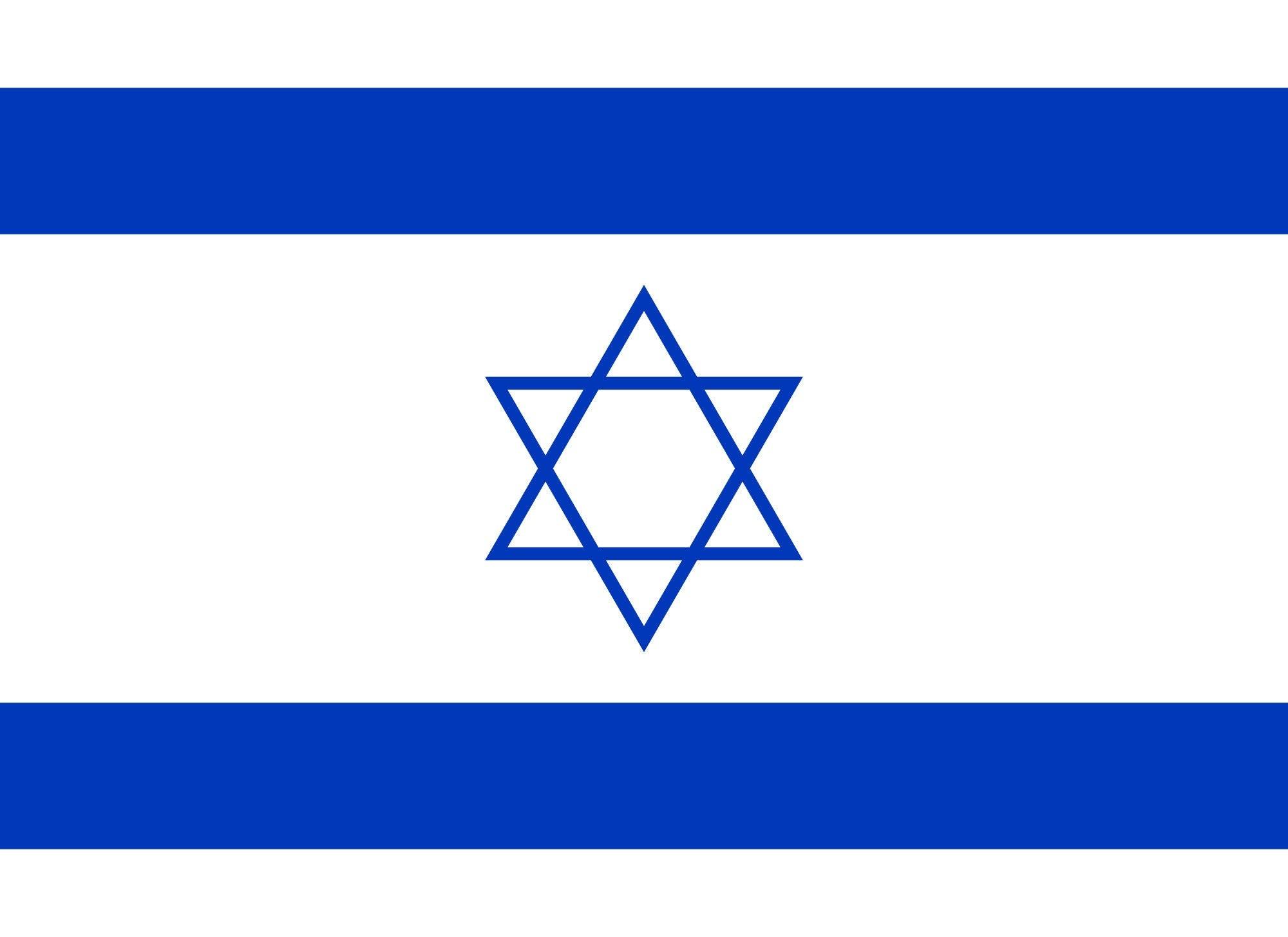 Israel Flag Decal, wall Decal, Easily removed, Easily installed, Great gift, Israel Flag sticker decal