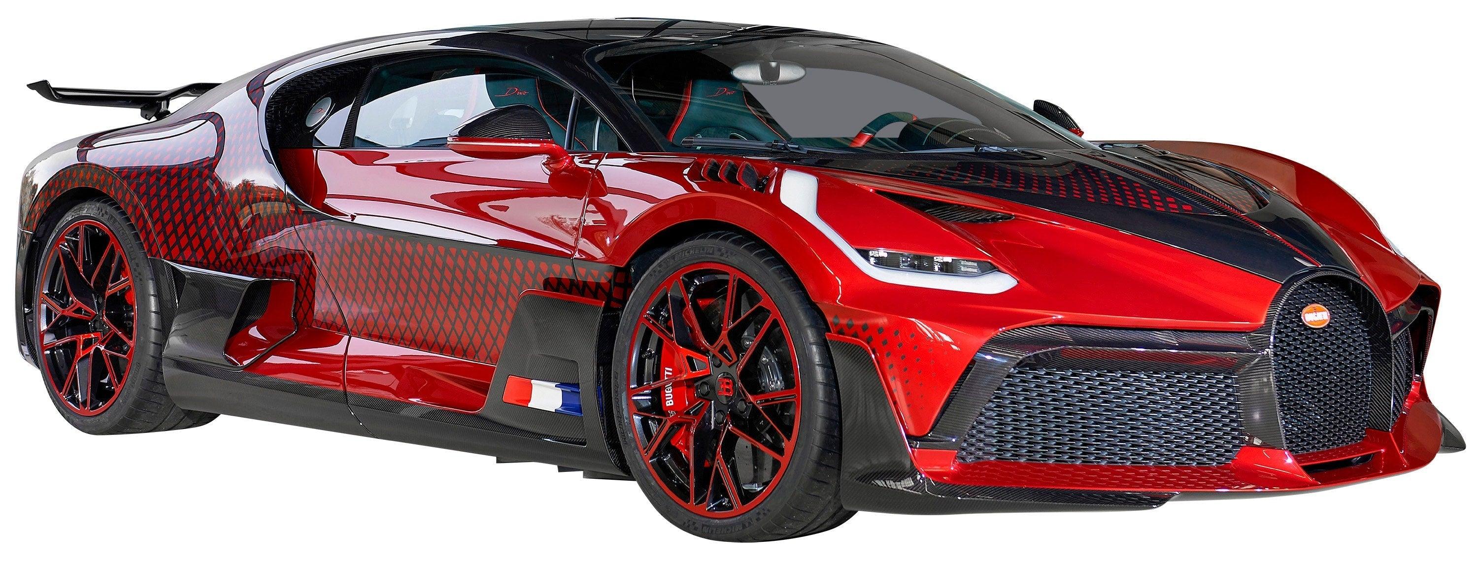 Multi Colour 2021 Bugatti Divo Wall Decal Luxury Hyper Exotic Sports Car Removable Fabric Wall Sticker Boys Bedroom Man Cave Wall Art Decor 044