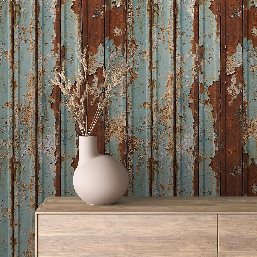 Wallpaper Rolls: Metal