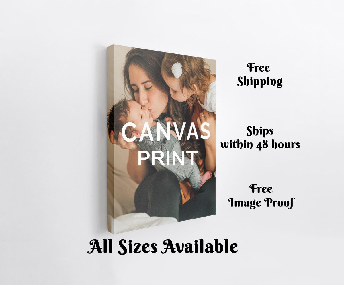 Gerry Custom Photo Canvas Print Framed Personalized Wall Art