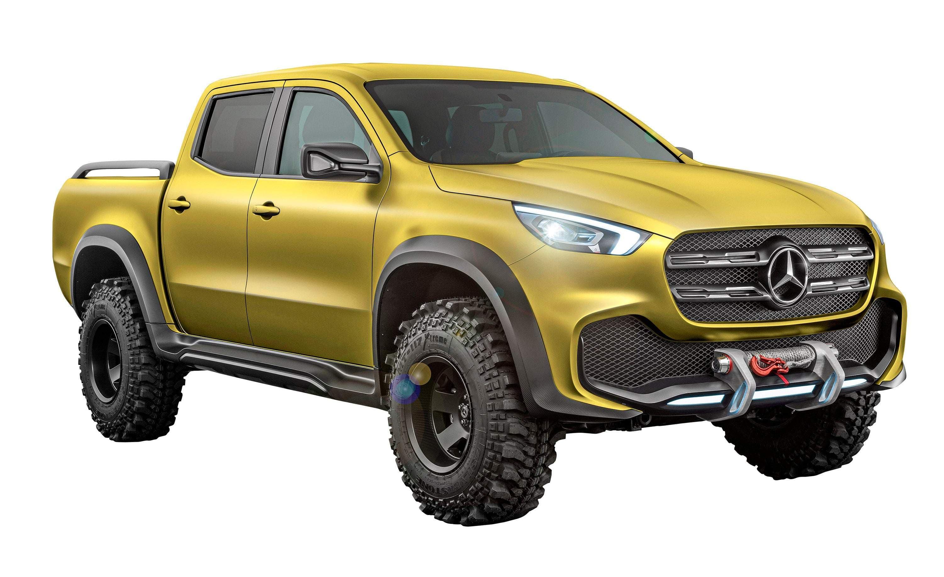 2017 Mercedes Concept X Class Adventurer Pickup Wall Decal Sticker