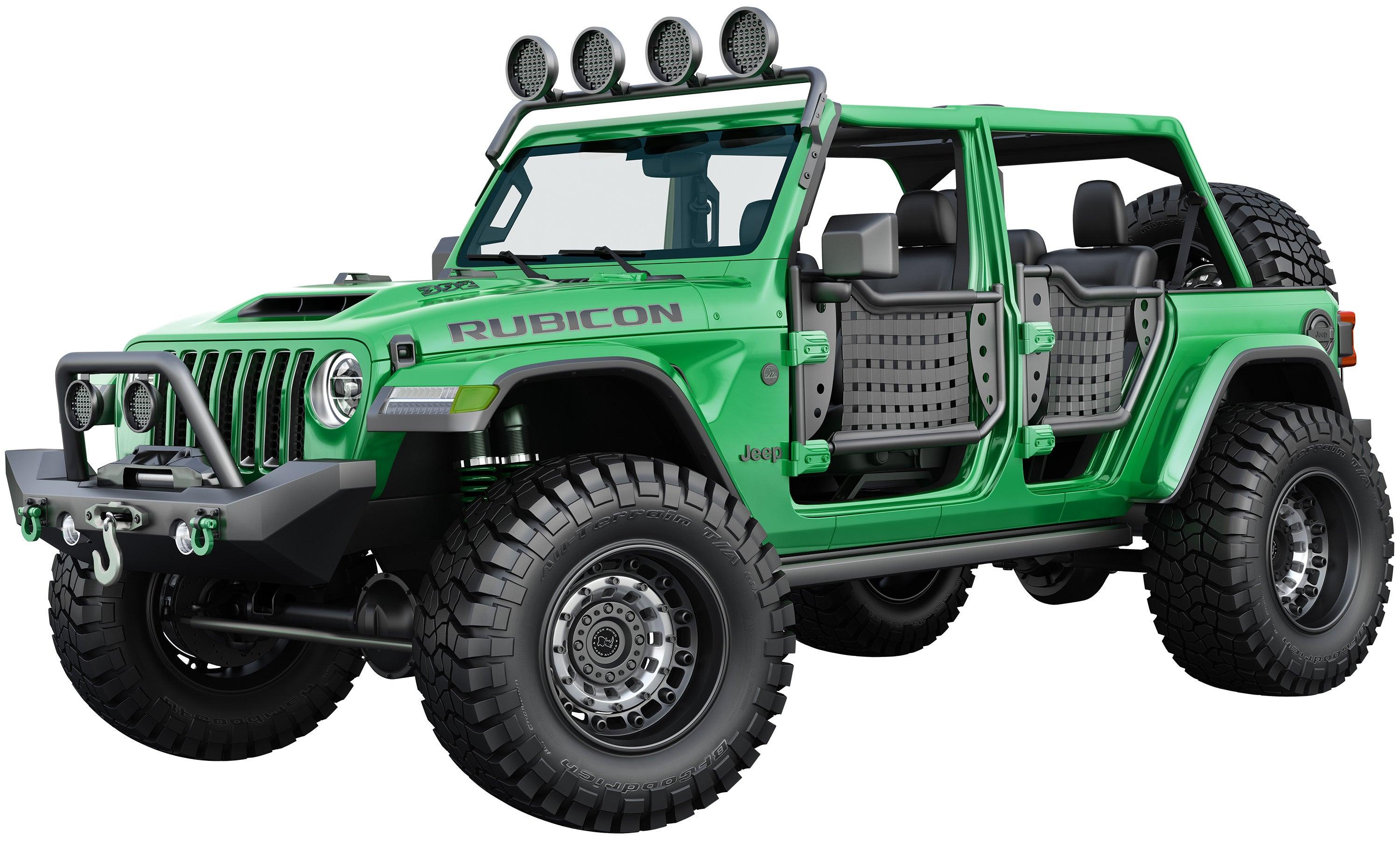 4x4 Jeep Rubicon 391 Multi Colour Removable Peel-N-Stick Wall Decal Sticker 038