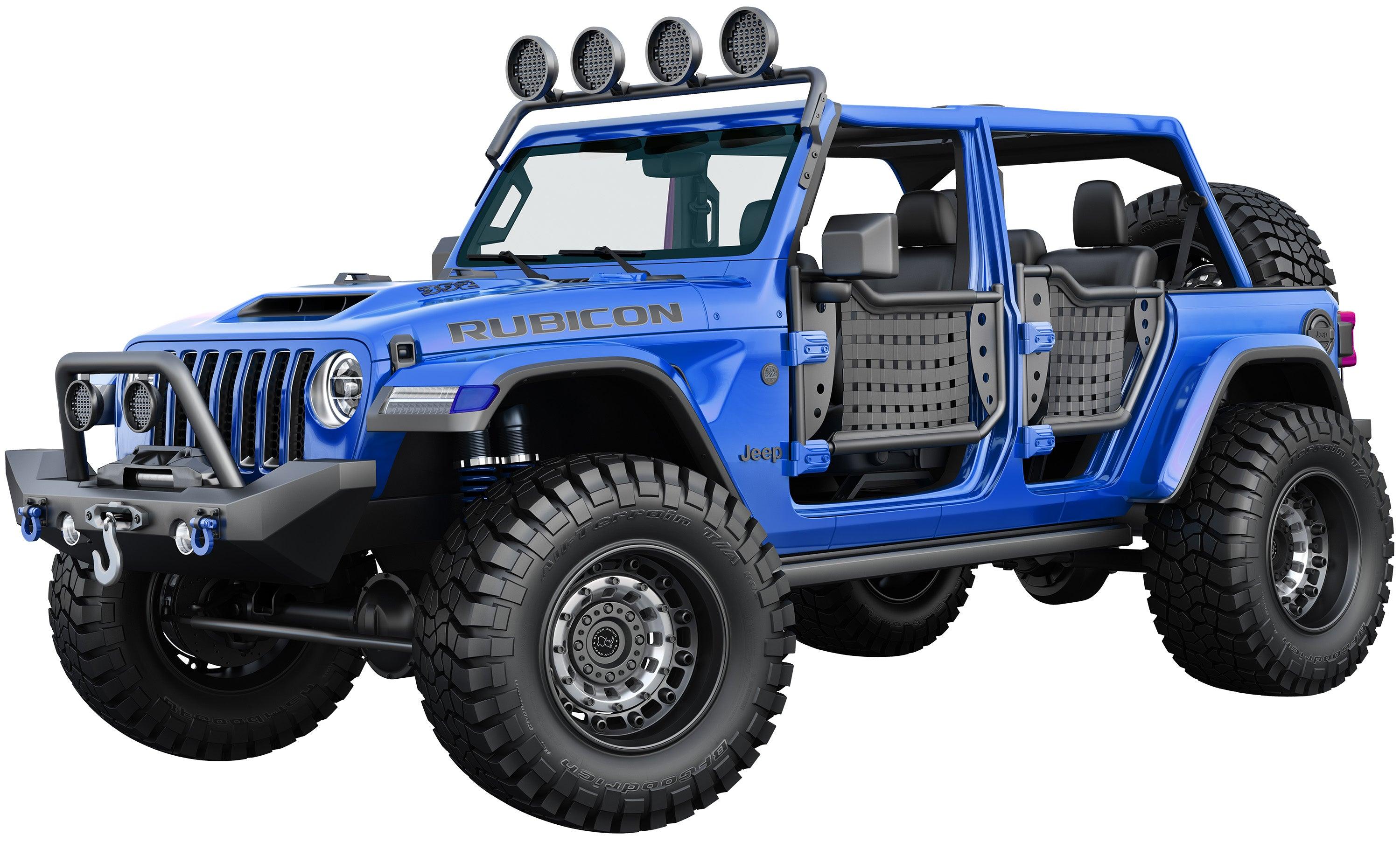 4x4 Jeep Rubicon 391 Multi Colour Removable Peel-N-Stick Wall Decal Sticker 038