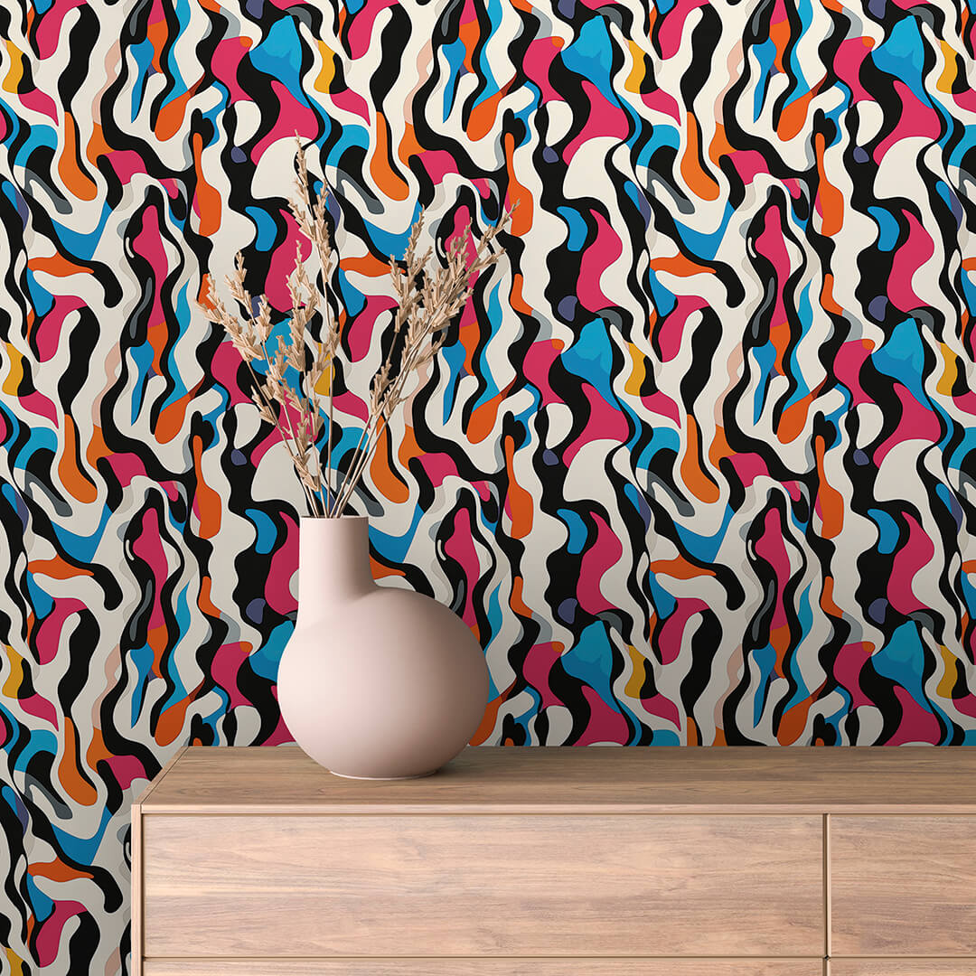 Wavy Ribbon Abstract 0023