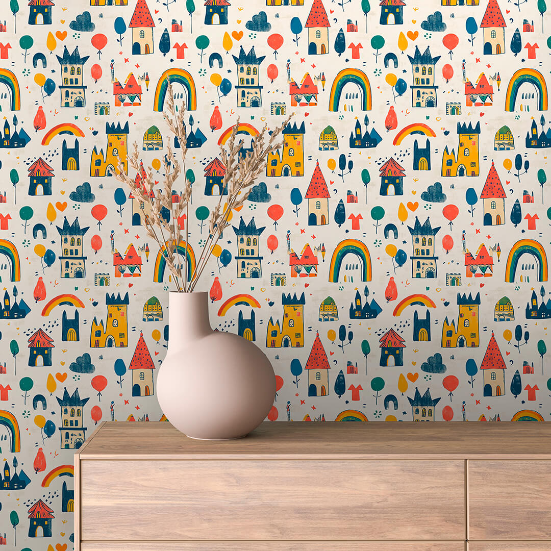 Whimsical Kingdom Wallpaper Baby 0017