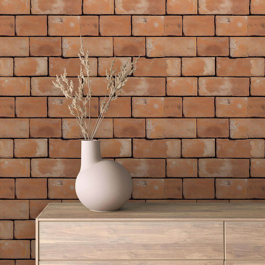 Terracotta Mineral Fleck Brick 0013