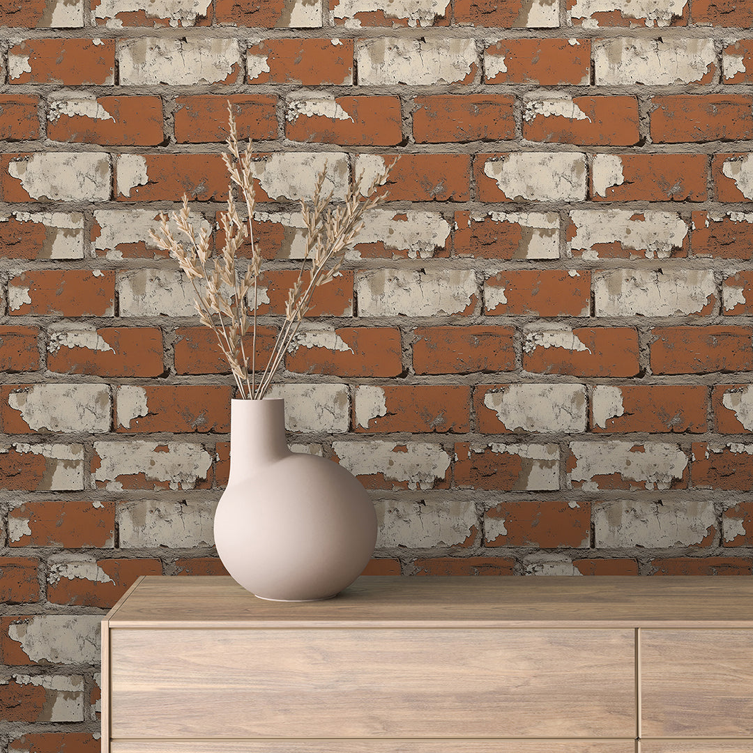 Heavy Whitewash Brick 0021
