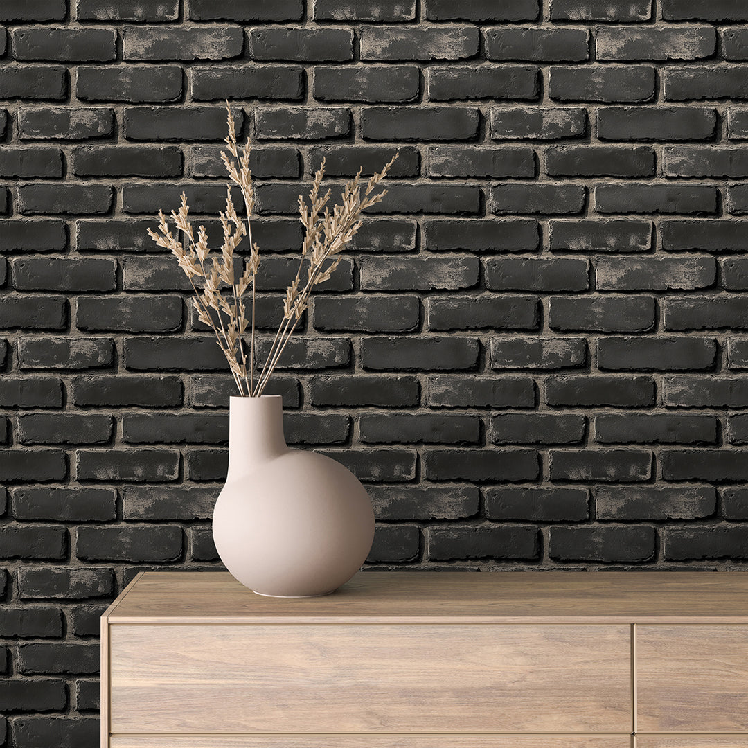 Matte Black Brick 0033