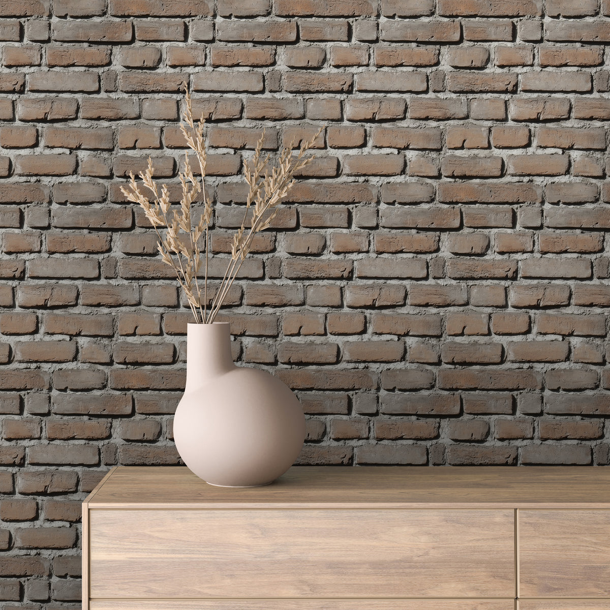 Mixed Grey Brown Brick 0037