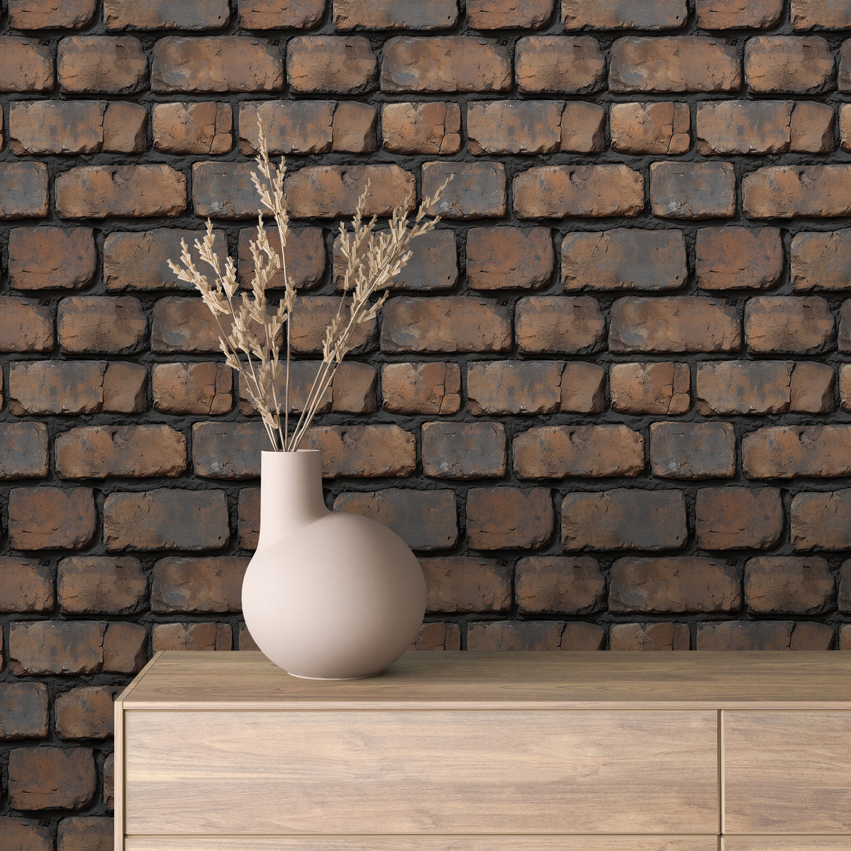 Charred Rustic Brick 0041