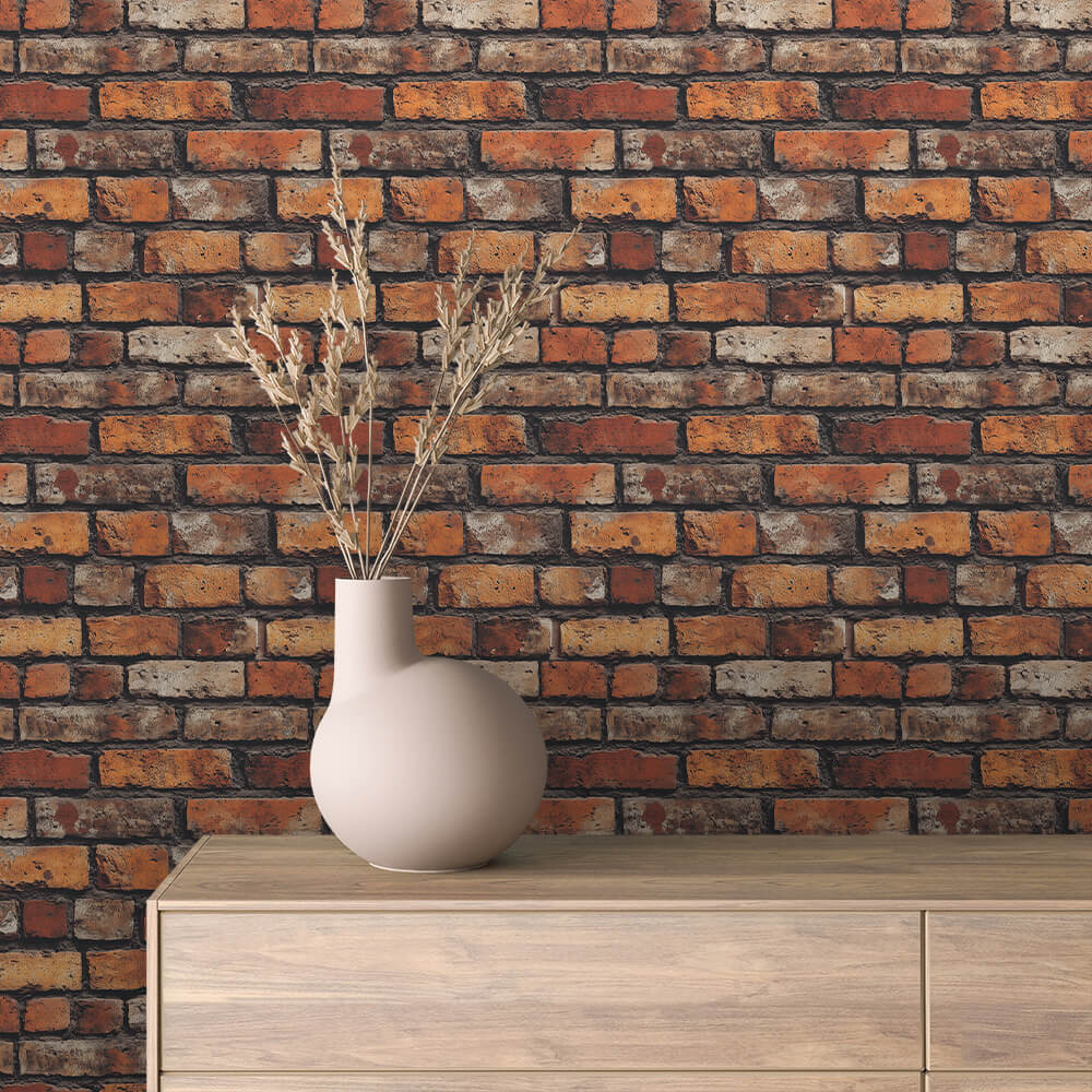 Amber Multi-Tone Brick 0054