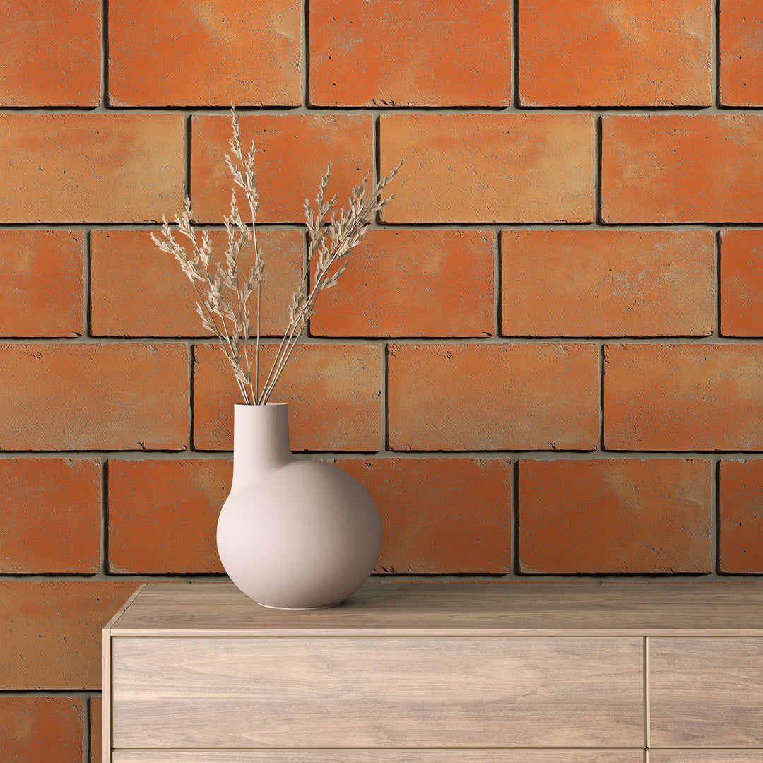 Bold Terracotta Brick 0074