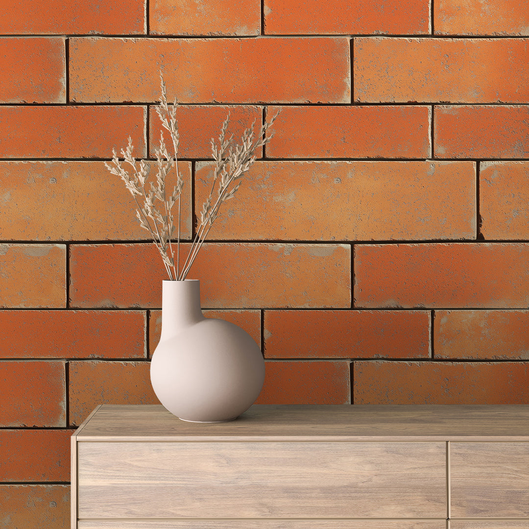 Sun-Weathered Terracotta Brick 0075