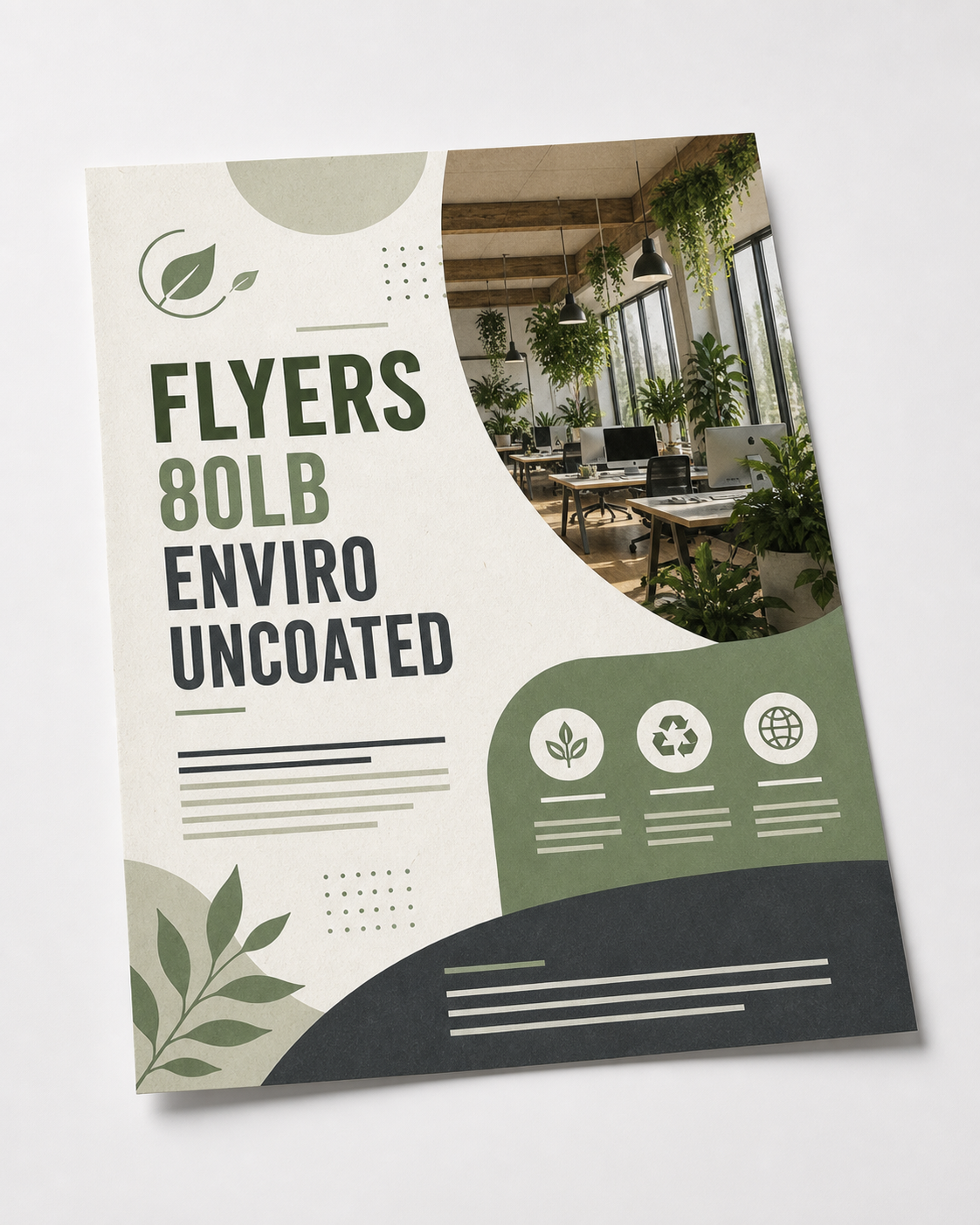 Flyers 80LB Enviro Uncoated
