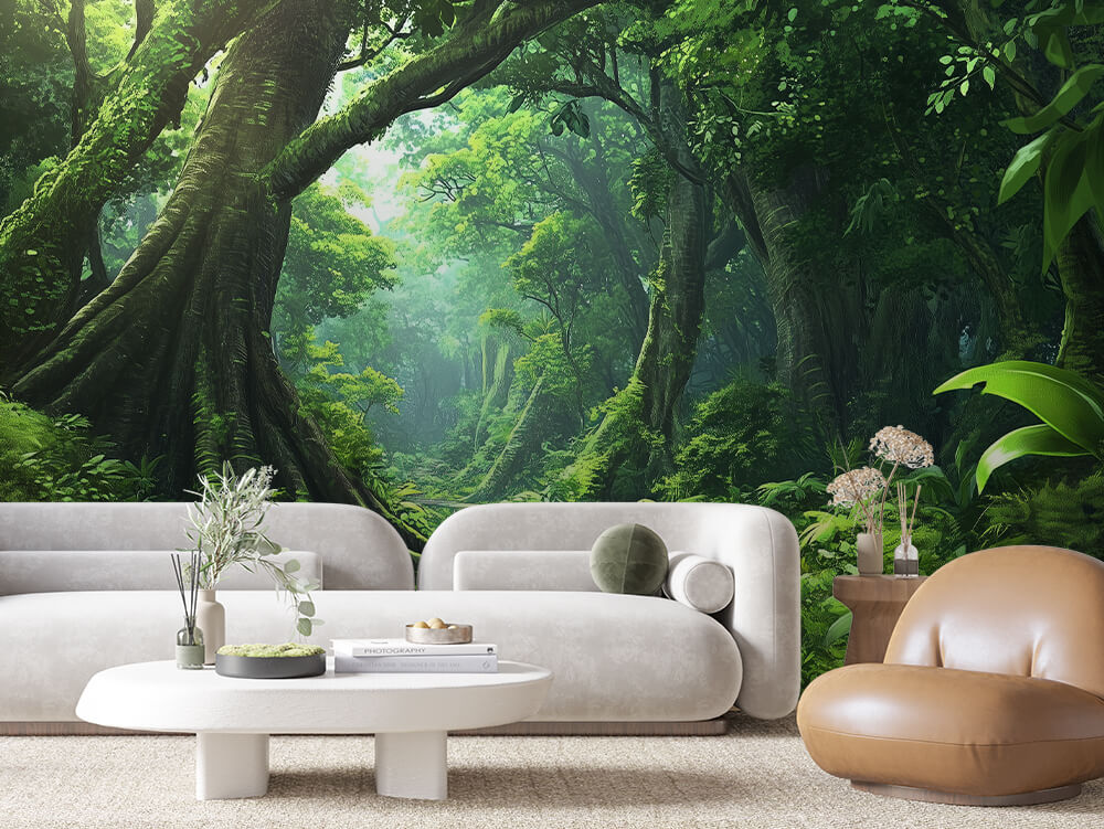 LANDSCAPE 0028 – Enchanted Mossy Forest Wall Mural
