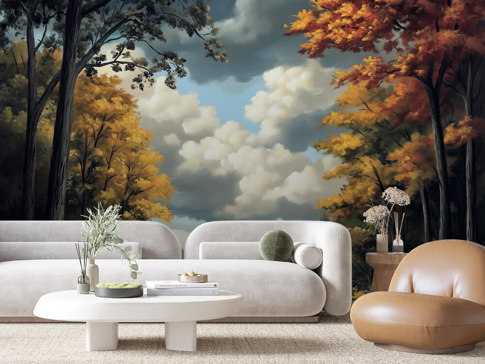 LANDSCAPE 0039 – Autumn Cloudscape Wall Mural