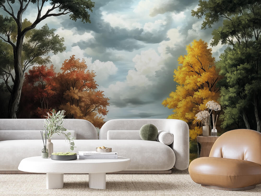 LANDSCAPE 0041 – Autumn Storm Skies Wall Mural