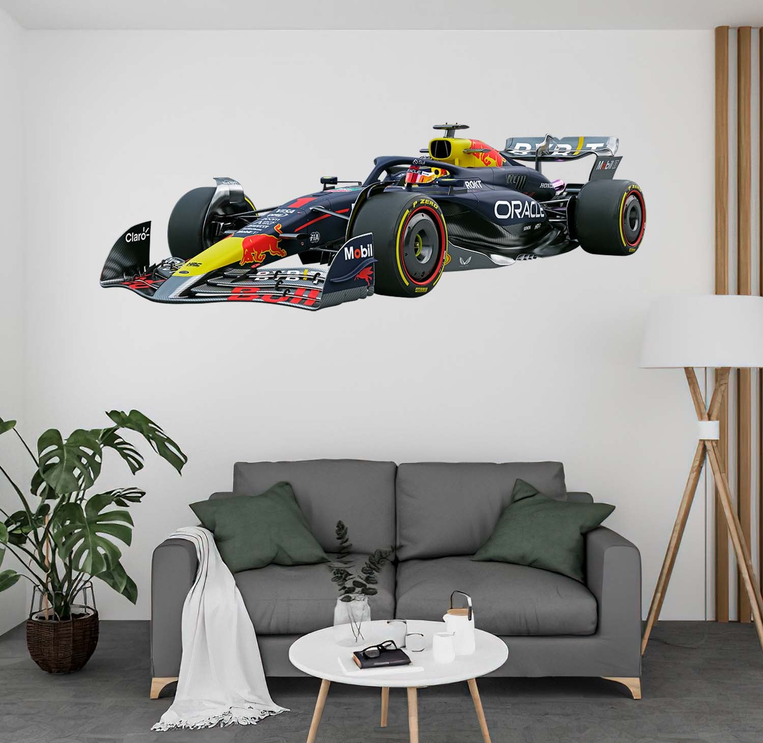 RB20 2024 Max Verstappen Wall Decal — Removable Peel-N-Stick