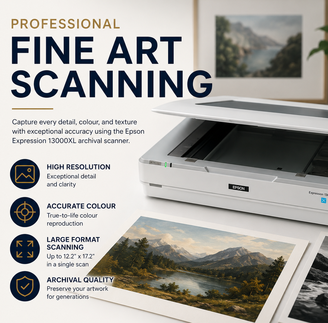 Professional Fine Art Scanning