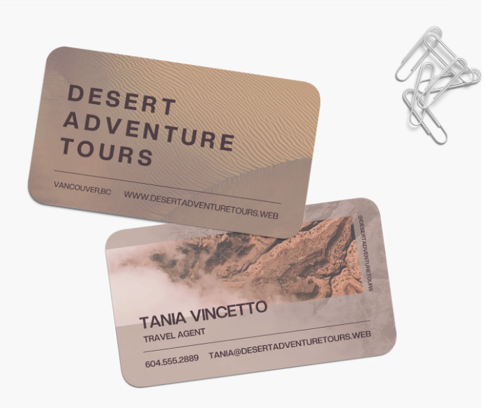 Business cards, 14pt Gloss, 95 Bright CS2