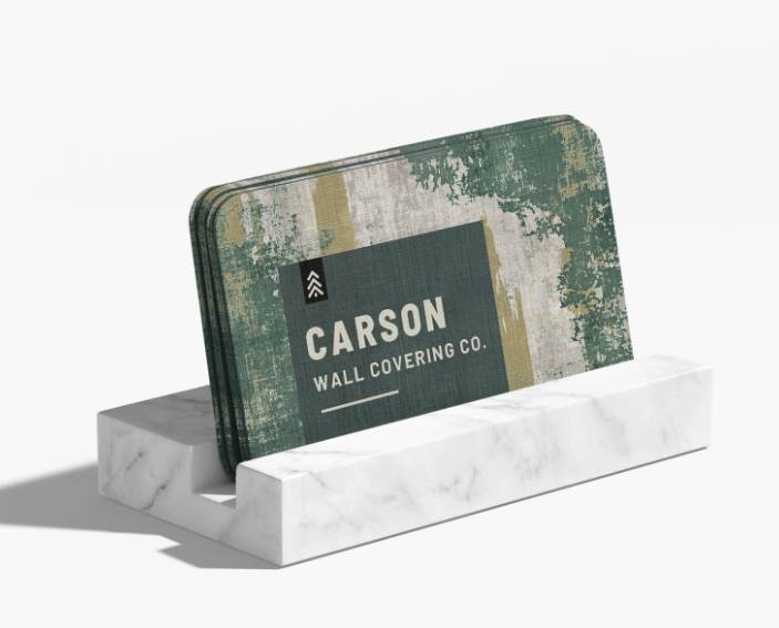 Business cards, 14pt Gloss, 95 Bright CS2