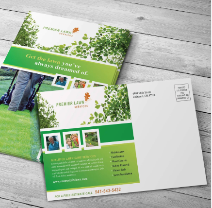 14pt High Gloss UV Coated Custom Postcards