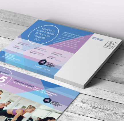 14pt High Gloss UV Coated Custom Postcards