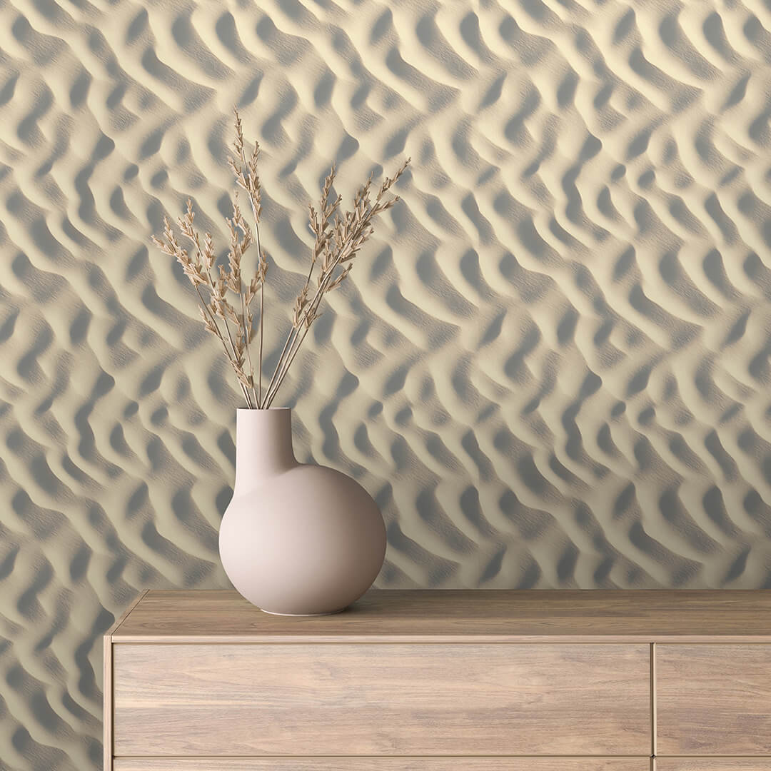 Sand Dune Texture Wallpaper mockup
