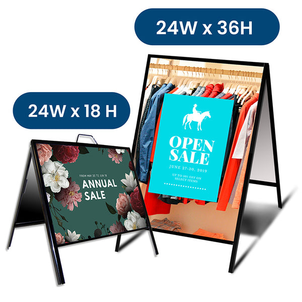 A-Frame Signs: 4mm Coroplast