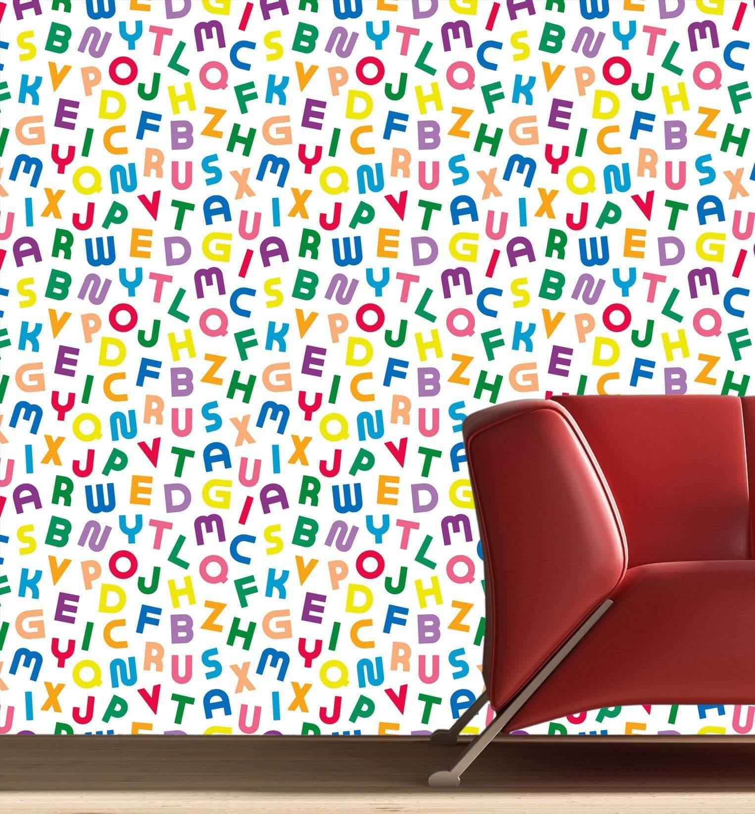 Alphabet wallpaper Seamless 28" Rolls