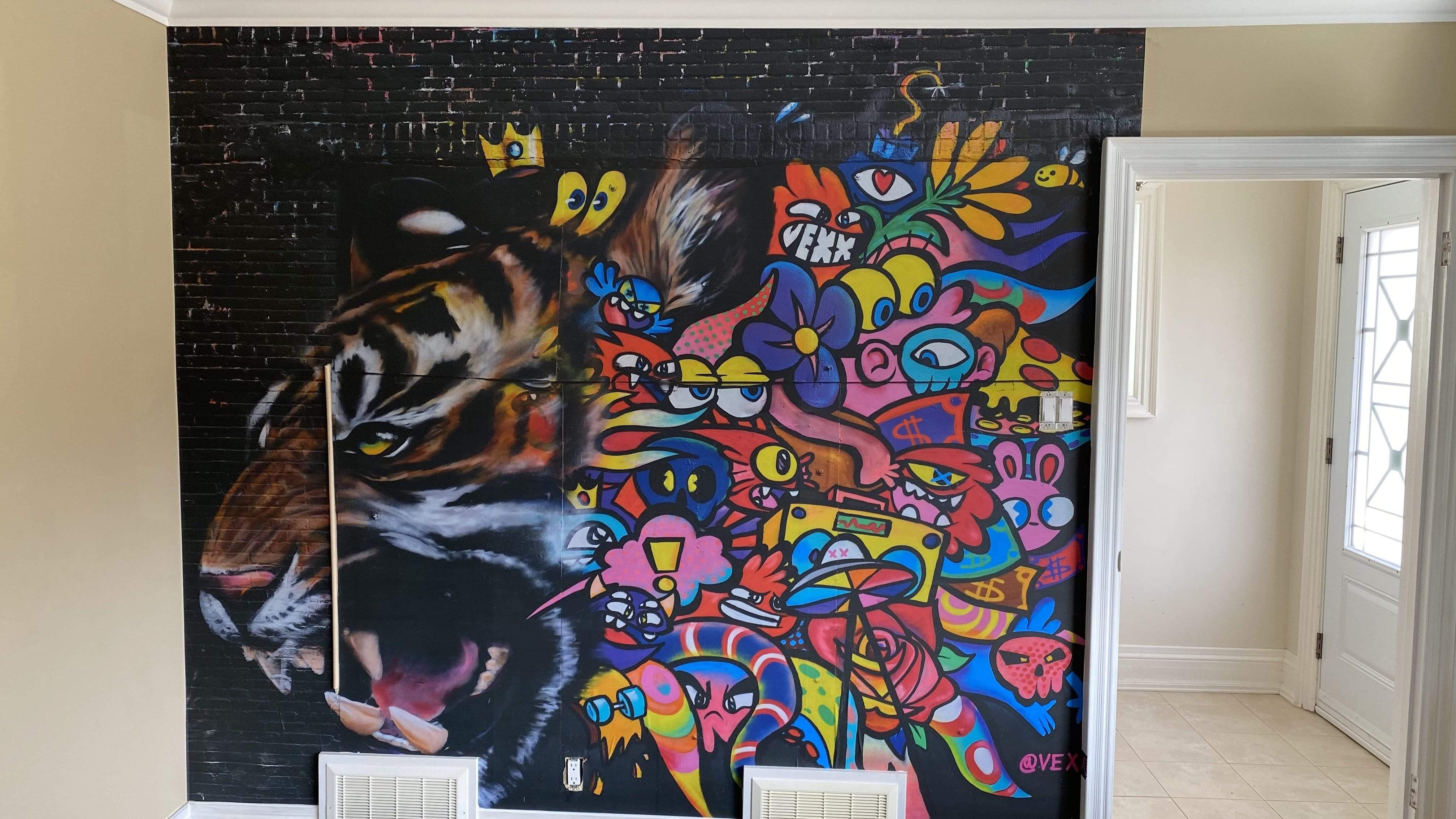 AMAZING Street art Mural from Bushwick NYC!
