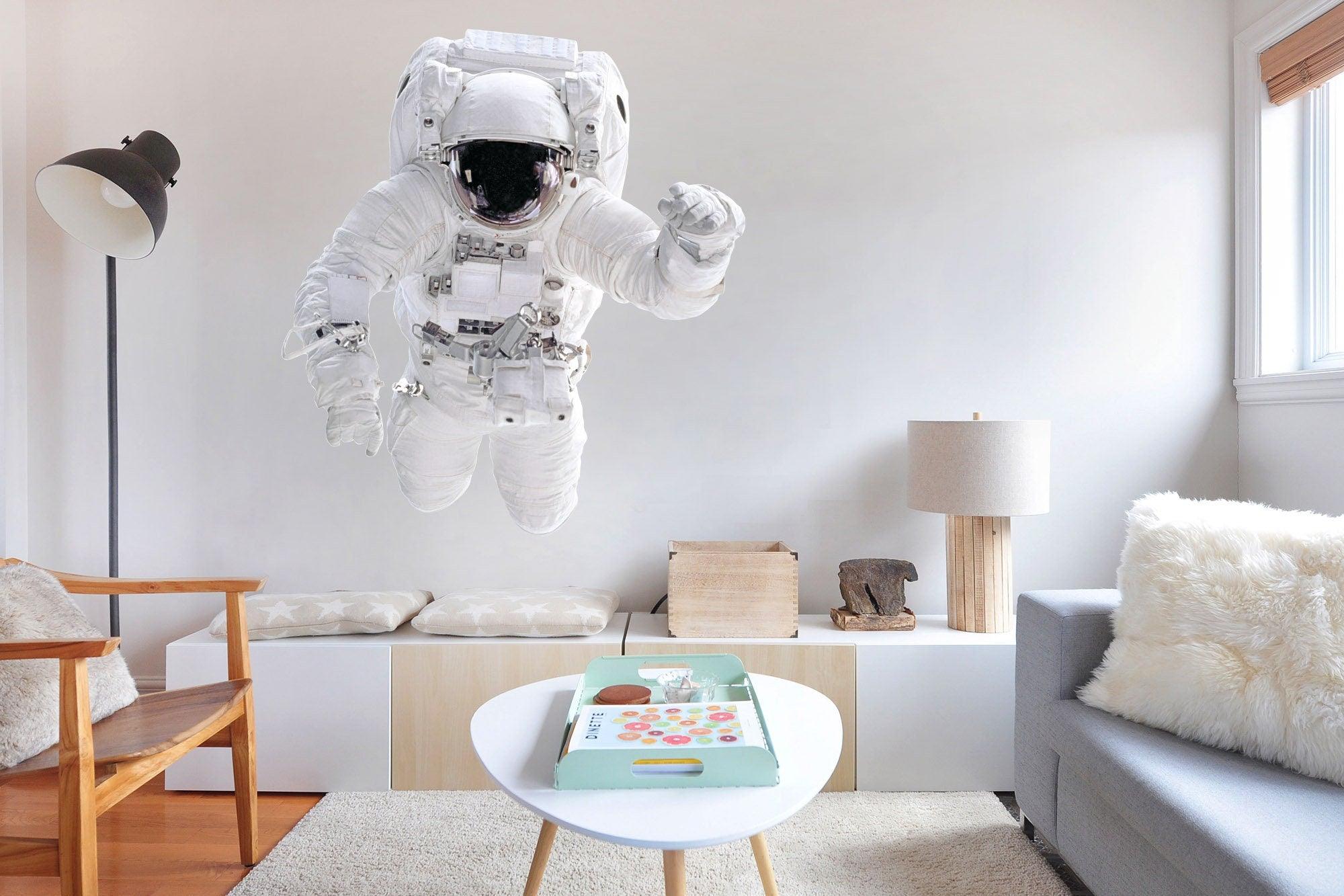 Astronaut Wall Decal, Removable Wall Sticker