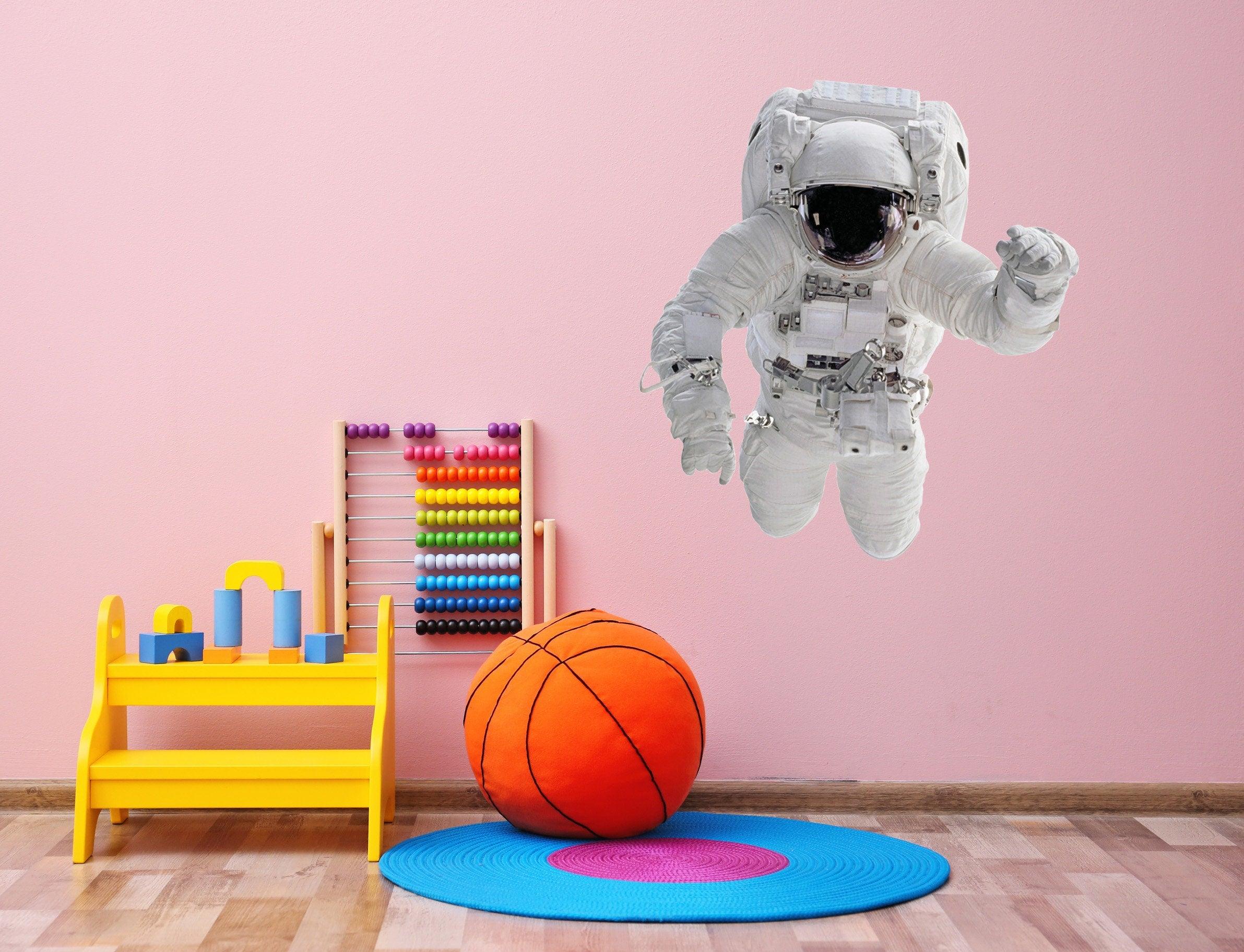 Astronaut Wall Decal, Removable Wall Sticker