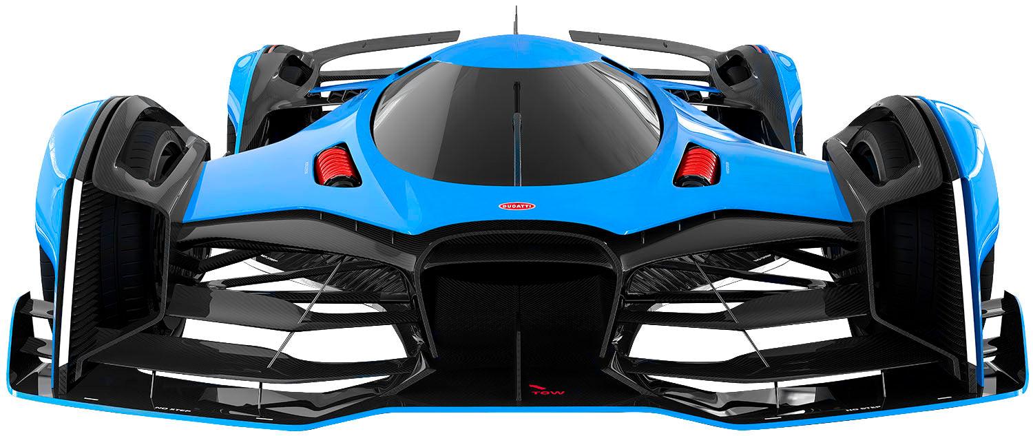 Bugatti Vision Gran Turismo Wall Decal Luxury Hyper Exotic Sports Car Removable Fabric Wall Sticker Boys Bedroom Man Cave Wall Art Decor 045