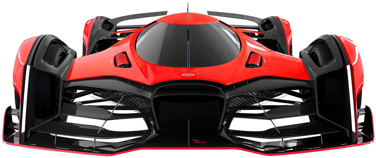 Bugatti Vision Gran Turismo Wall Decal Luxury Hyper Exotic Sports Car Removable Fabric Wall Sticker Boys Bedroom Man Cave Wall Art Decor 045