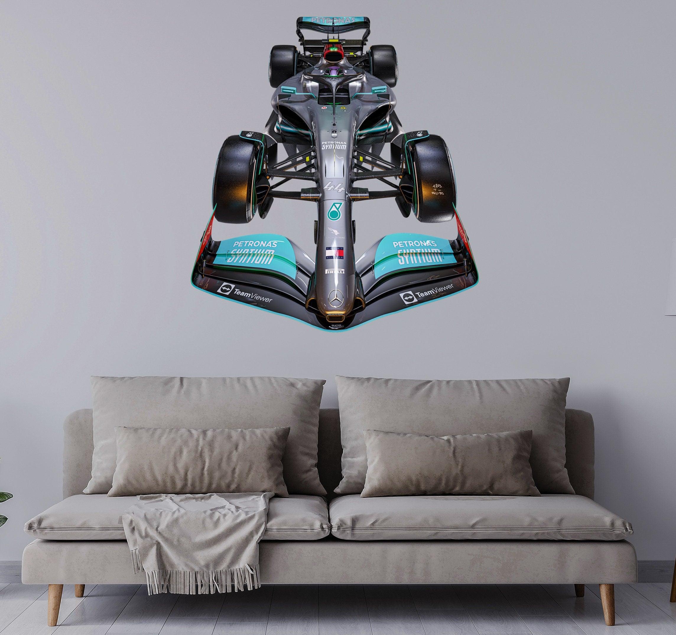 Formula 1, F1 2022 Lewis Hamilton, Mercedes Wall Decal Sticker