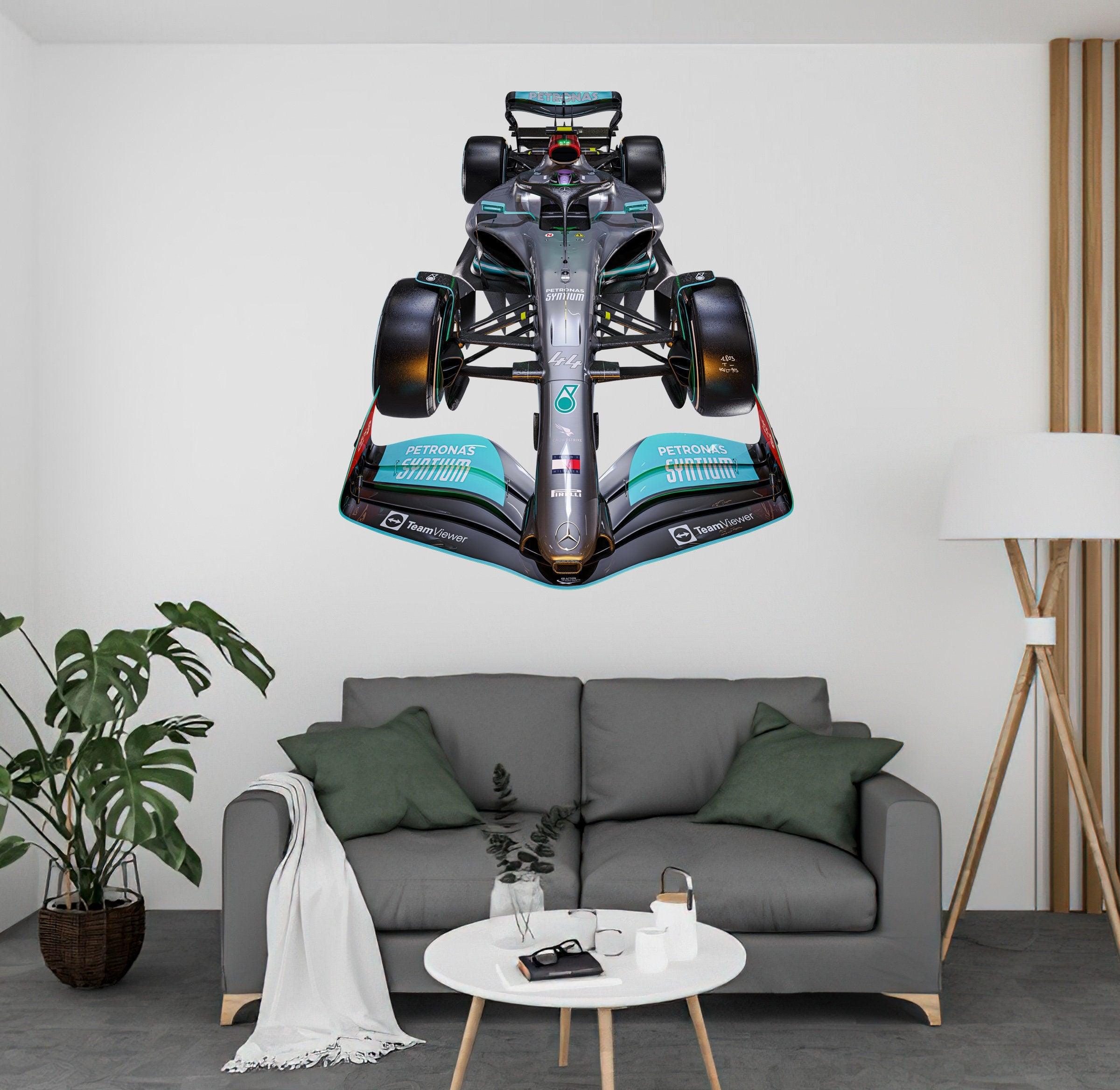 Formula 1, F1 2022 Lewis Hamilton, Mercedes Wall Decal Sticker