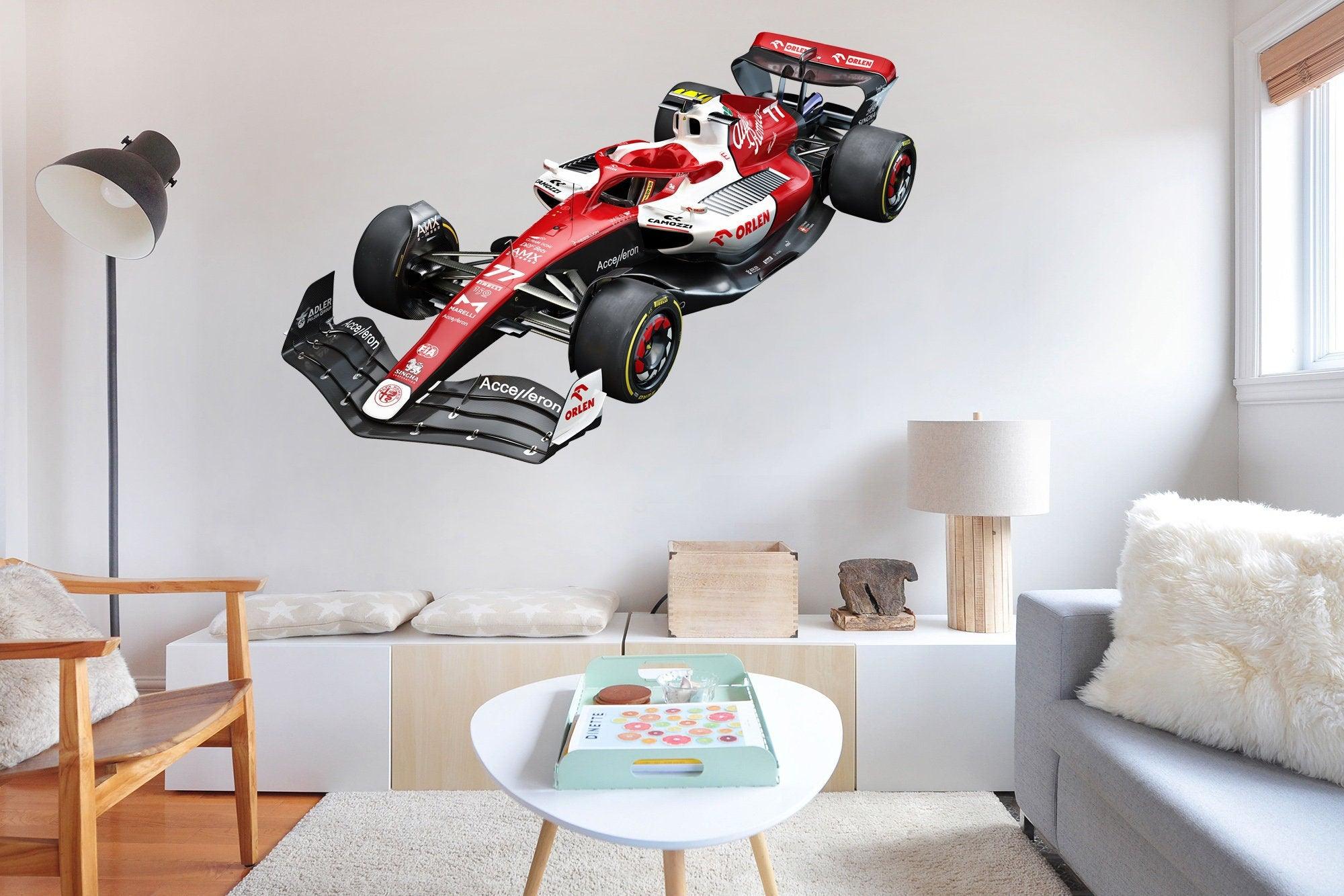 Formula 1, F1, Alfa Romeo C42 2022 Removable Wall Decal Sticker 024