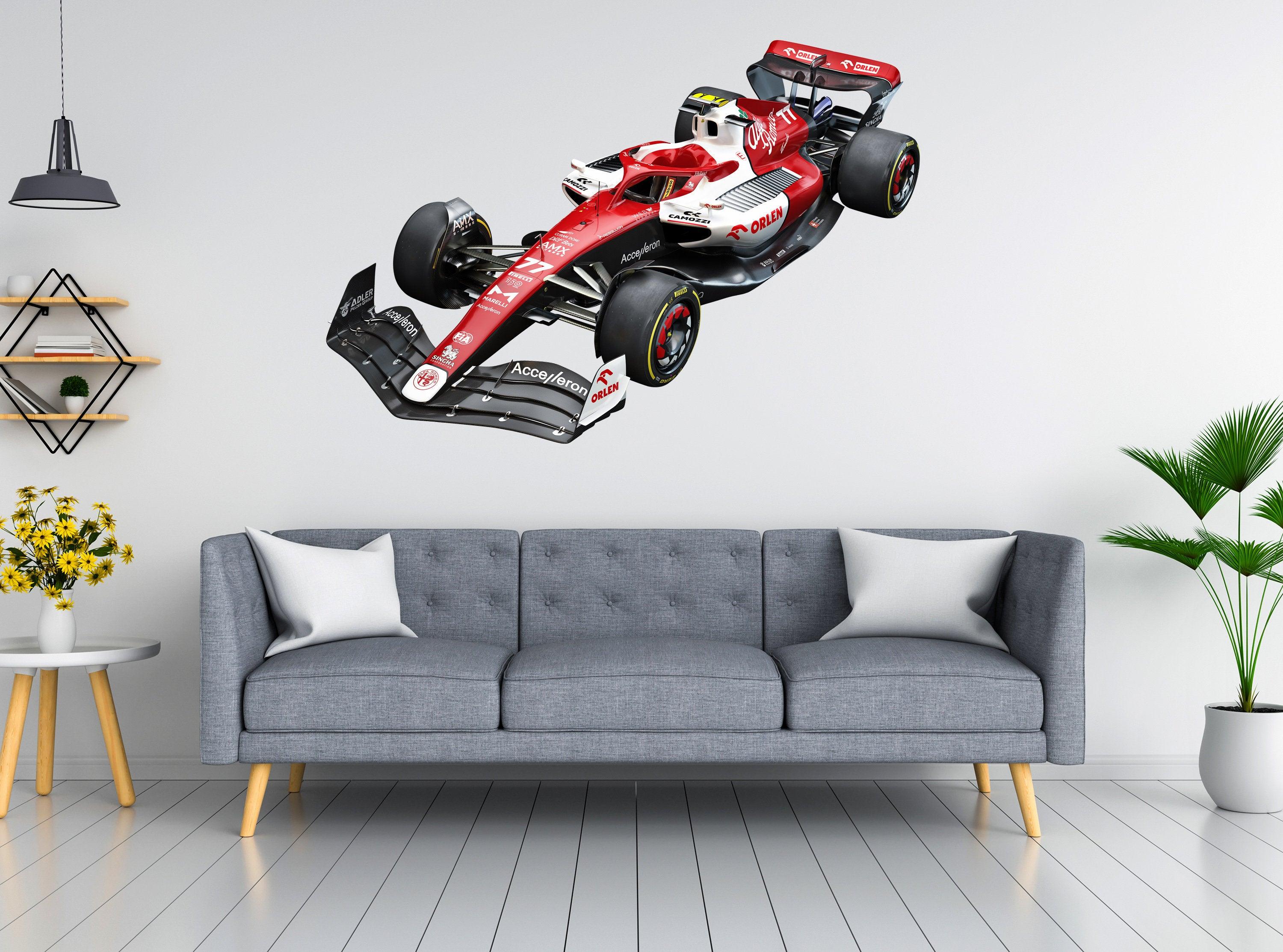 Formula 1, F1, Alfa Romeo C42 2022 Removable Wall Decal Sticker 024