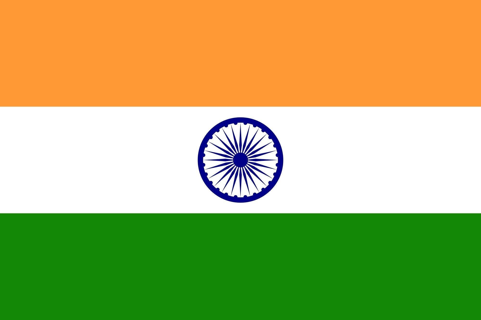 India Flag Decal, wall Decal, Easily removed, Easily installed, Great gift, India Flag sticker decal