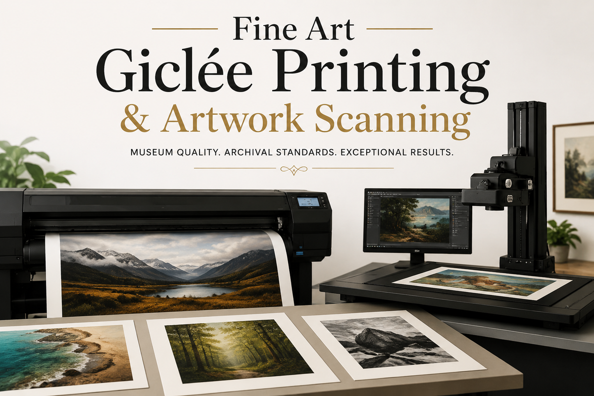 Fine art giclée printing
