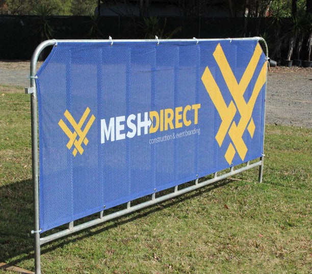 Mesh Banners: 8oz Polyester Mesh